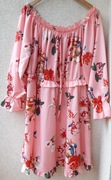 Shein Duża Sukienka w Kwiaty Duży Rozmiar XL/42
