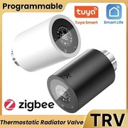 Termostat grzejnikowy Smart wifi ZigBee Tuya z Polski kolor Biały