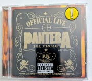 Pantera: Official Live: 101 Proof (CD) | WARNER LOGO + STARE WYDANIE BDB+