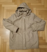 Ciepła kurtka damska rozmiar 48 jasnobrązowa beżowa