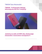 usługi informatyczne Poznań serwis