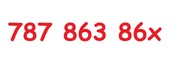 787 863 860 + 787 863 865 ZŁOTA PARA T-Mobile / HEYAH