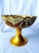 Stara Mosiężna Misa - Patera - Owocarka 