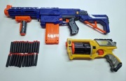 NERF Karabin + pistolet + strzałki