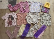 Paka ubrań dla dziewczynki 110-122 smyk sinsay h&m 63 sztuki