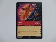 Karta Disney Lorcana 3INK Simba 123/204 #123