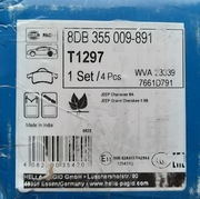 Klocki hamulcowe tył Hella 8DB 355 009-891 JEEP GRAND CHEROKEE II (WJ, WG)