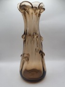 Szklany artystyczny wazon "Sękacz" Ząbkowice