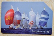 Karta telefoniczna MK CAFE Sardynia Cup 1996