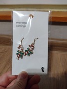 Kolczyki bożonarodzeniowe