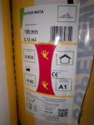 2 rolki Isover Super Mata 033 15cm Wełna mineralna szklana