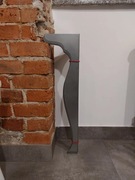 IKEA VIKA FINTORP, nogi, podstawa biurka/stołu, stal, vintage, 70 cm