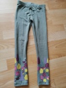 Bawełniane legginsy 110 zielone 