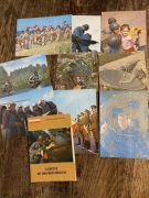 Pocztówki - Ludzie W Mundurach - komplet 9 szt. LWP pocztówka