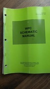 WPC SCHEMATIC MANUAL WILLIAMS 