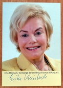 Erika Steinbach - autograf