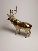 RENIFER - lakierowany w złotym chromie (PLA) - DRUK3D