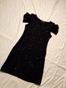 Club L - Mała czarna sukienka połyskująca r. 38 M