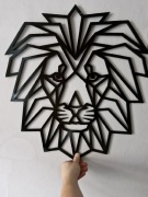 Ozdoba na ścianę w kształcie lwa