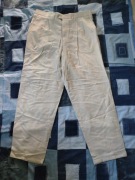 męskie spodnie len wiskoza 