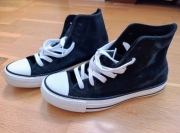 Damskie trampki Converse Chuck Taylor All Star skóra czarne rozm. 37.5