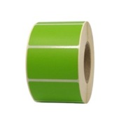 Etykieta termiczna 40 x 30/1000 zielona, tylko 3,00 zł netto/rolkę !faktura