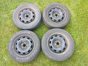 Komplet kół zimowych 5x110 Goodyear 195/65R15 Golf IV