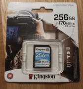 Karta pamięci Kingston SDxc 256 GB CANVAS GO! Plus