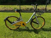 Rower miejski OBike26 – 26", z koszykiem, NIEPRZEBIJALNE OPONY