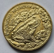 78. 2 złote 1998 Ropucha Paskówka - stan menniczy