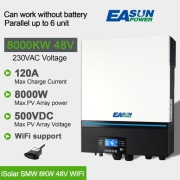 Inwerter ISolar EAsun SMW 8kW Off-Grid 2xMPPT WiFi