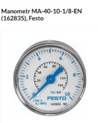Manometr MA-40-10-1/8-EN (162835) NOWY FESTO 