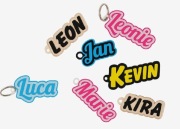 Brelok imienny lub dowolny napis 