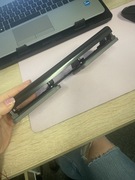 Dziurkacz podwójny do 20 kartek metalowy czarny 