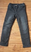 Spodnie jeans ocieplane grube czarny Cool Club roz. 152