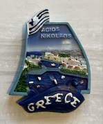  Ceramiczny magnes na lodówkę AGOIS NIKOLAOS Grecja Kreta Chania Matala (8)