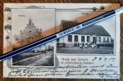 NOWINY WIELKIE SPIEGEL Witnica Gorzów Landsberg kosciół szkoła dzieci 1909