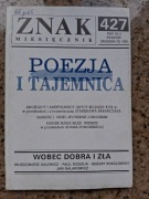 Znak miesięcznik nr 427 (12/1990) Poezja i tajemnica; Dobro i zło