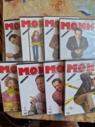 Kompletna seria 8 szt DVD detektyw MONK