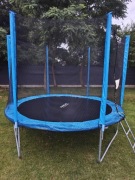 Trampolina ogrodowa Neo-Sport z siatką zewnętrzna i drabinka 10ft/312cm
