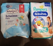 Pieluchy na basen. Pampers splashers 4-5 i gratis schwimm-pants rozmiar M. 