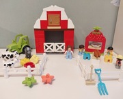 Używany Zestaw LEGO DUPLO 10952 - Stodoła, Traktor i Zwierzęta.