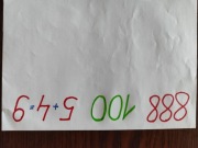 Złoty łatwy numer 888-100