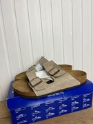 Sandały Birkenstock Arizona zamszowe szare 40 