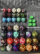 Magic the Gathering Kości K20 z bundle i prerelease Box gift + k6