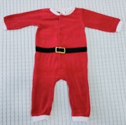 Pajacyk /kostium niemowlęcy święty Mikołaj r. 80