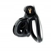 Czarny lekki pas cnoty cobra chastity cock cage XXS