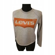 BLUZA XXS XS 34 32 DAMSKA LEVI'S ZŁOTO MIEDZIANA SZARPANA LEVIS