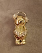 Piękna nowa broszka Max Mara .