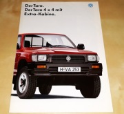 Prospekt Volkswagen Taro & Taro 4x4 Extra-Kabine 1995